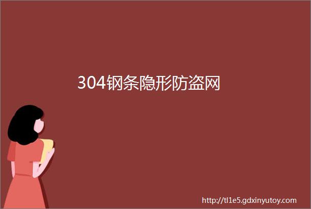 304钢条隐形防盗网